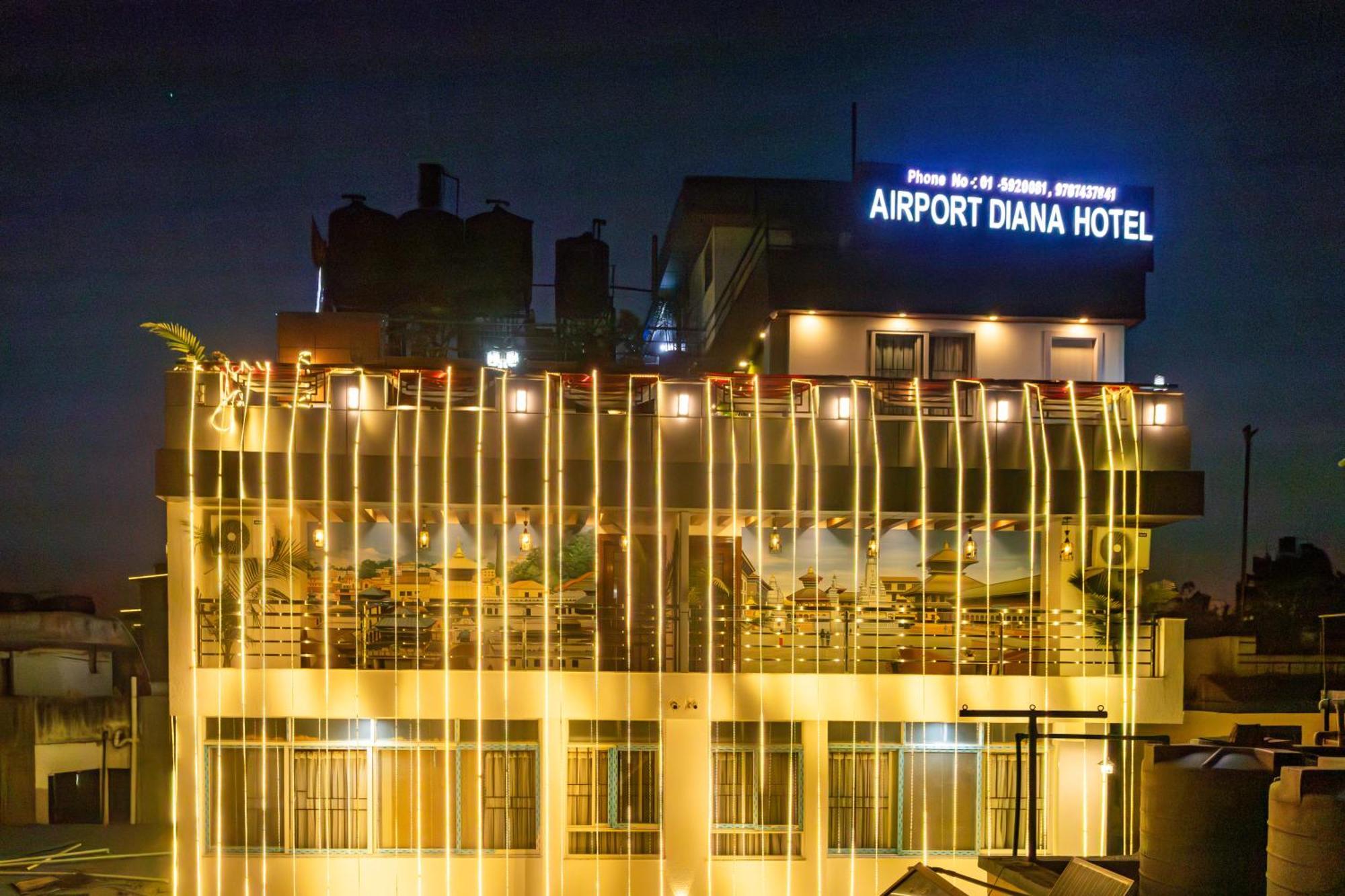 Airport Diana Hotel カトマンズ エクステリア 写真
